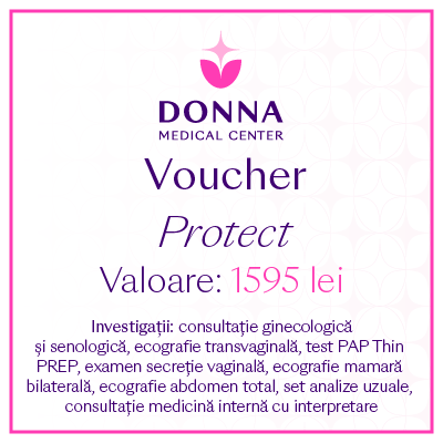 voucher protect donna medical center pachete screening sanatatea femeii ginecologie senologie ecografie PAP mob