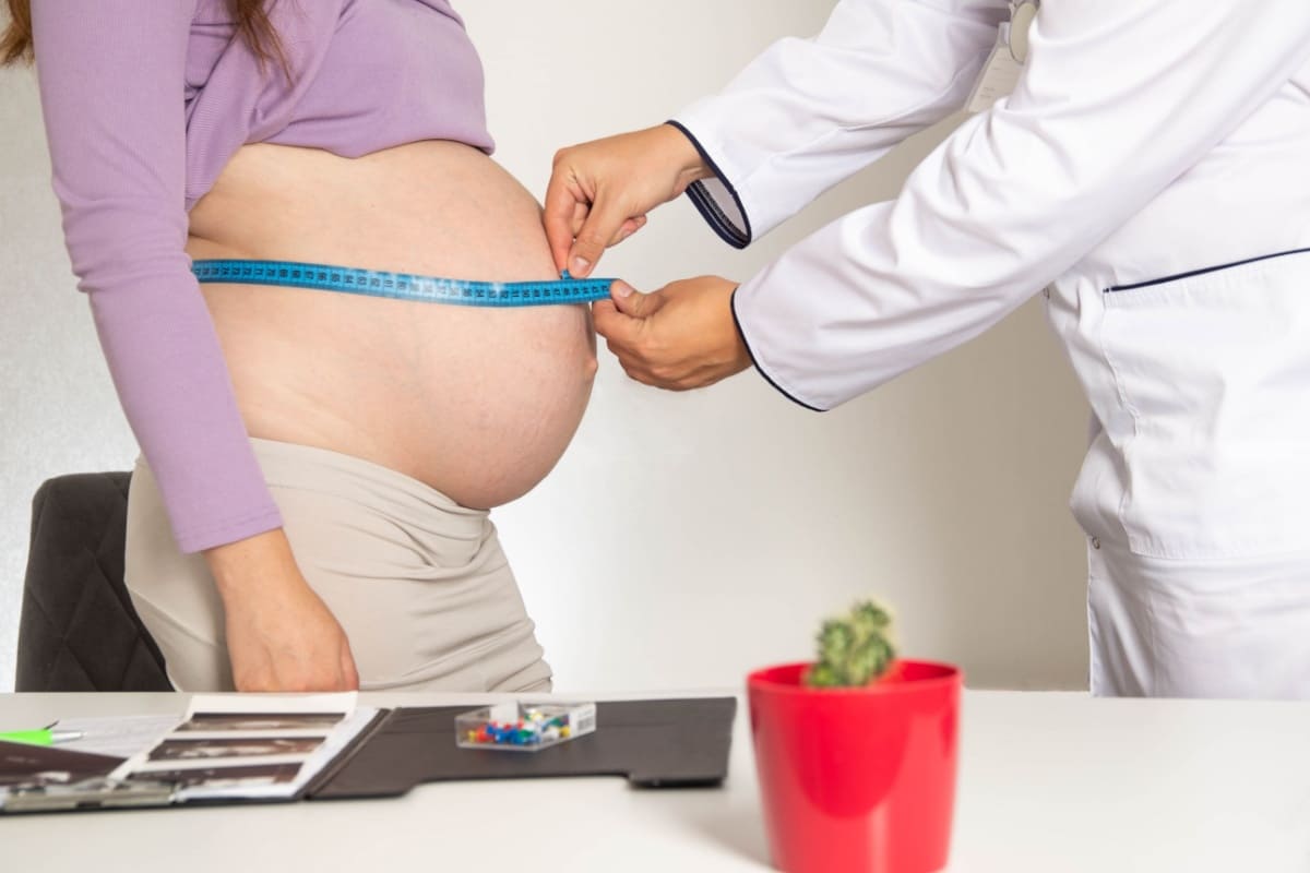medic masoara abdomen gravida